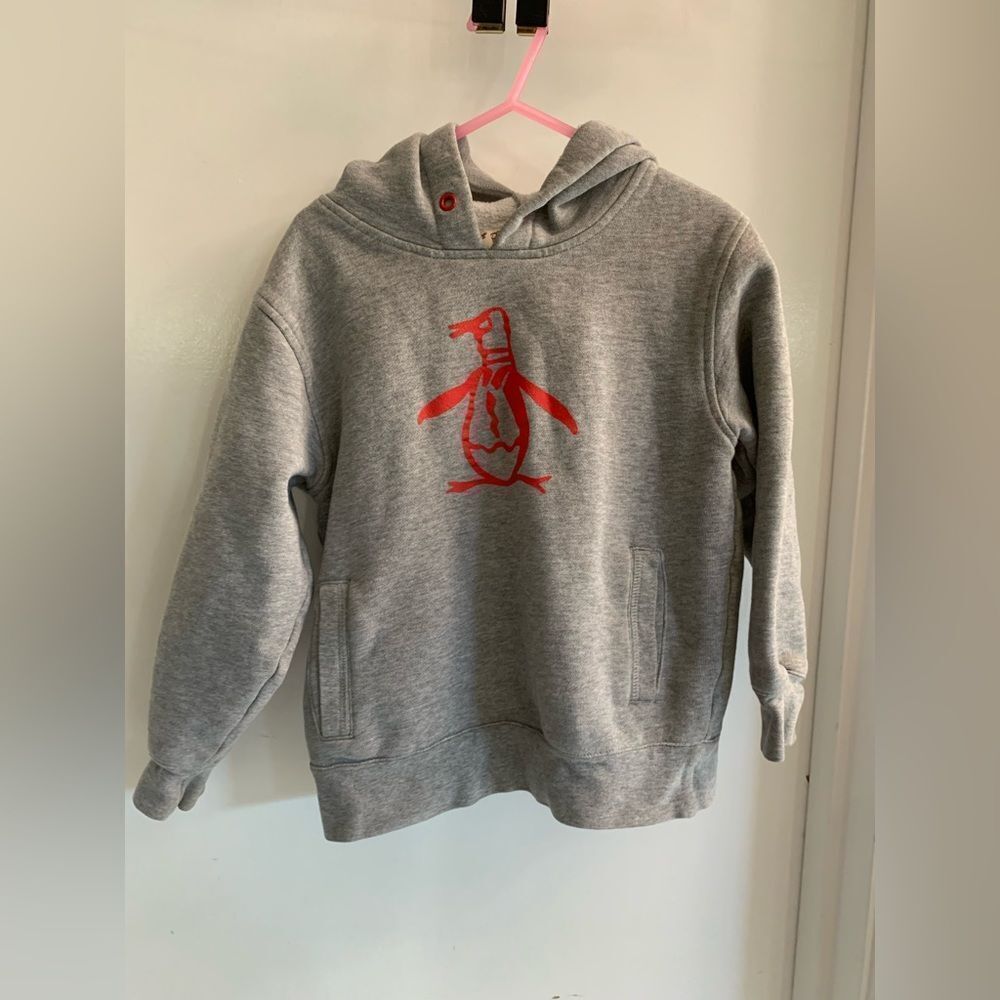 Original Penguin Grey Hoodie Size S